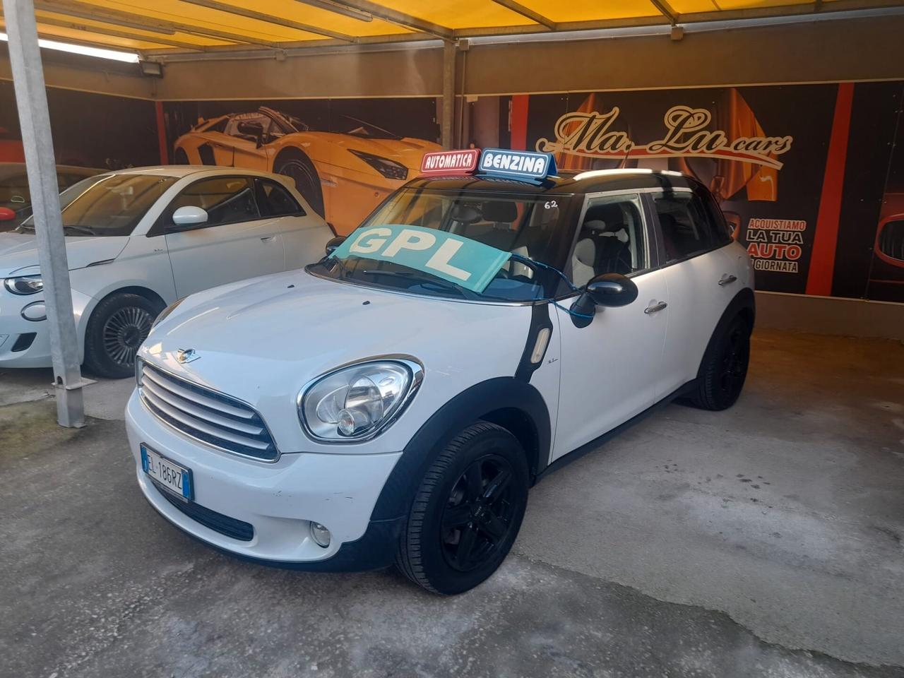 Mini Cooper Countryman 1.6cc gpl con garanzia-2012