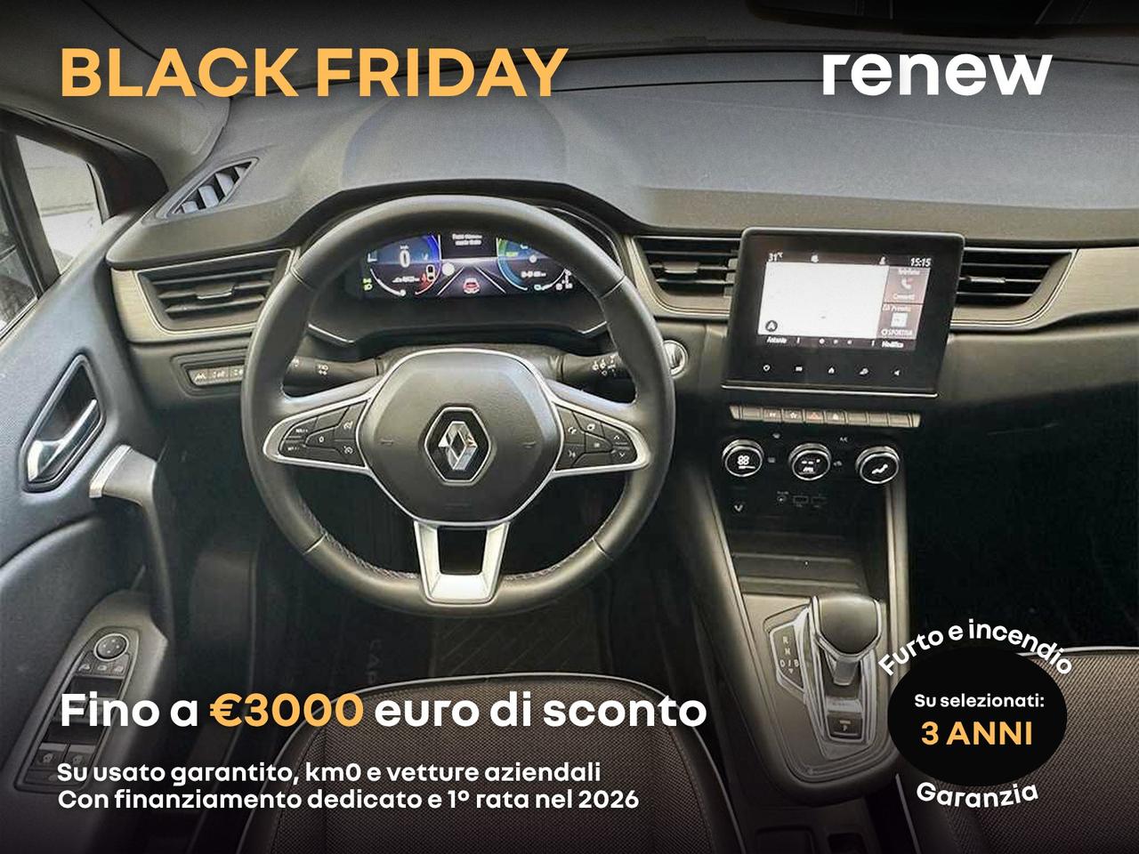 Renault Captur 1.6 e-tech phev intens 160cv auto