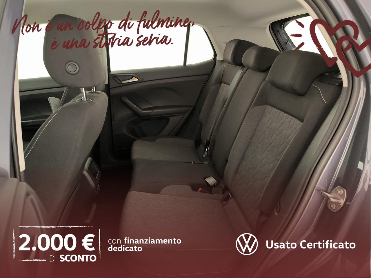 Volkswagen T-Cross 1.0 tsi life 115cv dsg