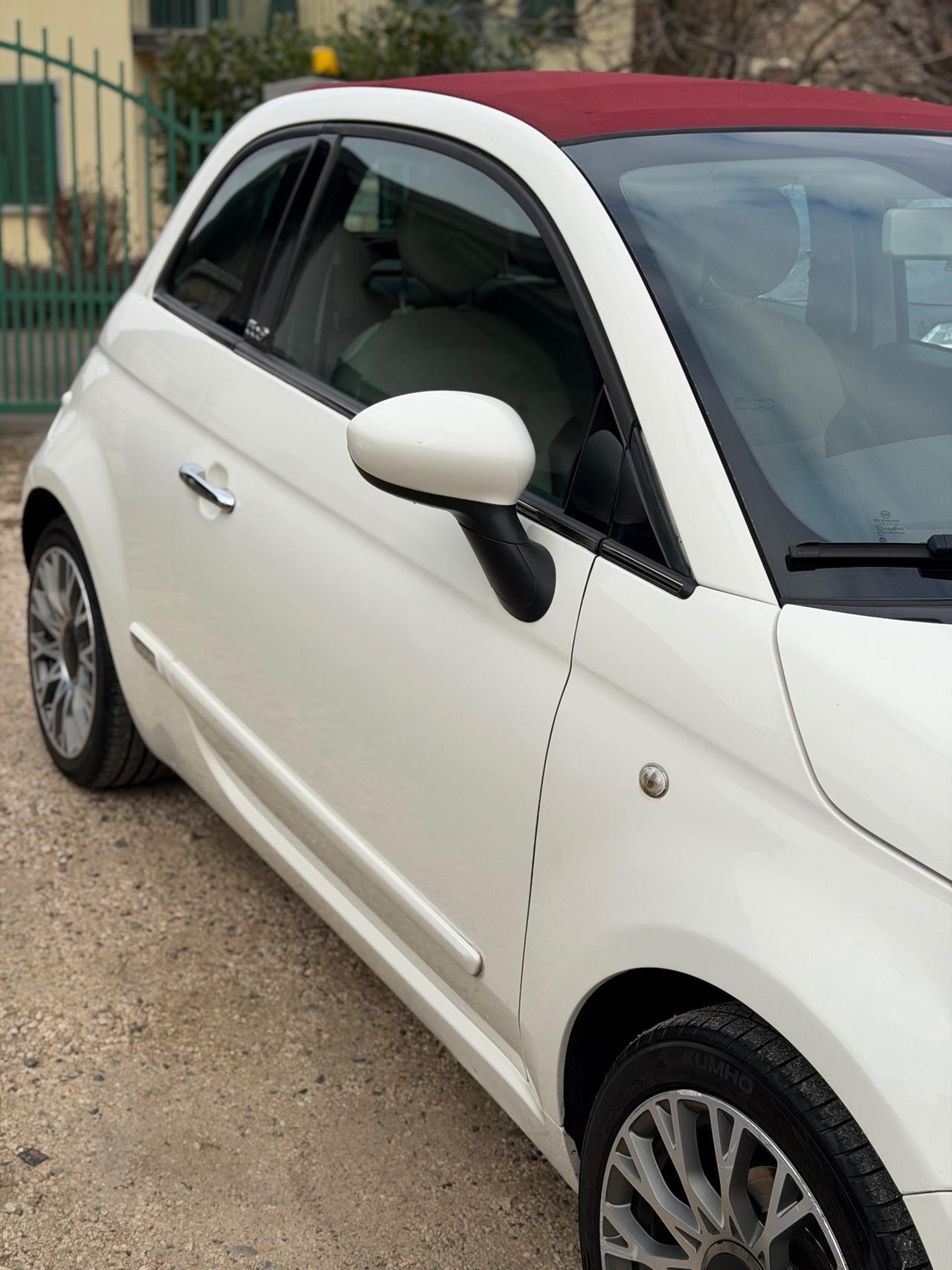 Fiat 500C LOUNGE KMCERT GARANZ UNICOPR