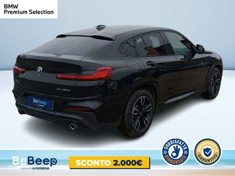 BMW X4 XDRIVE20D MSPORT AUTO MY19