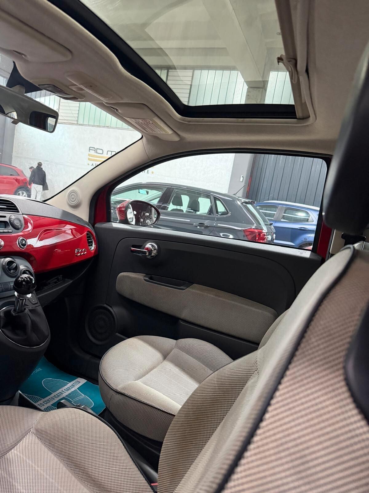 Fiat 500 Benzina Neopatentati Tetto Panoramico