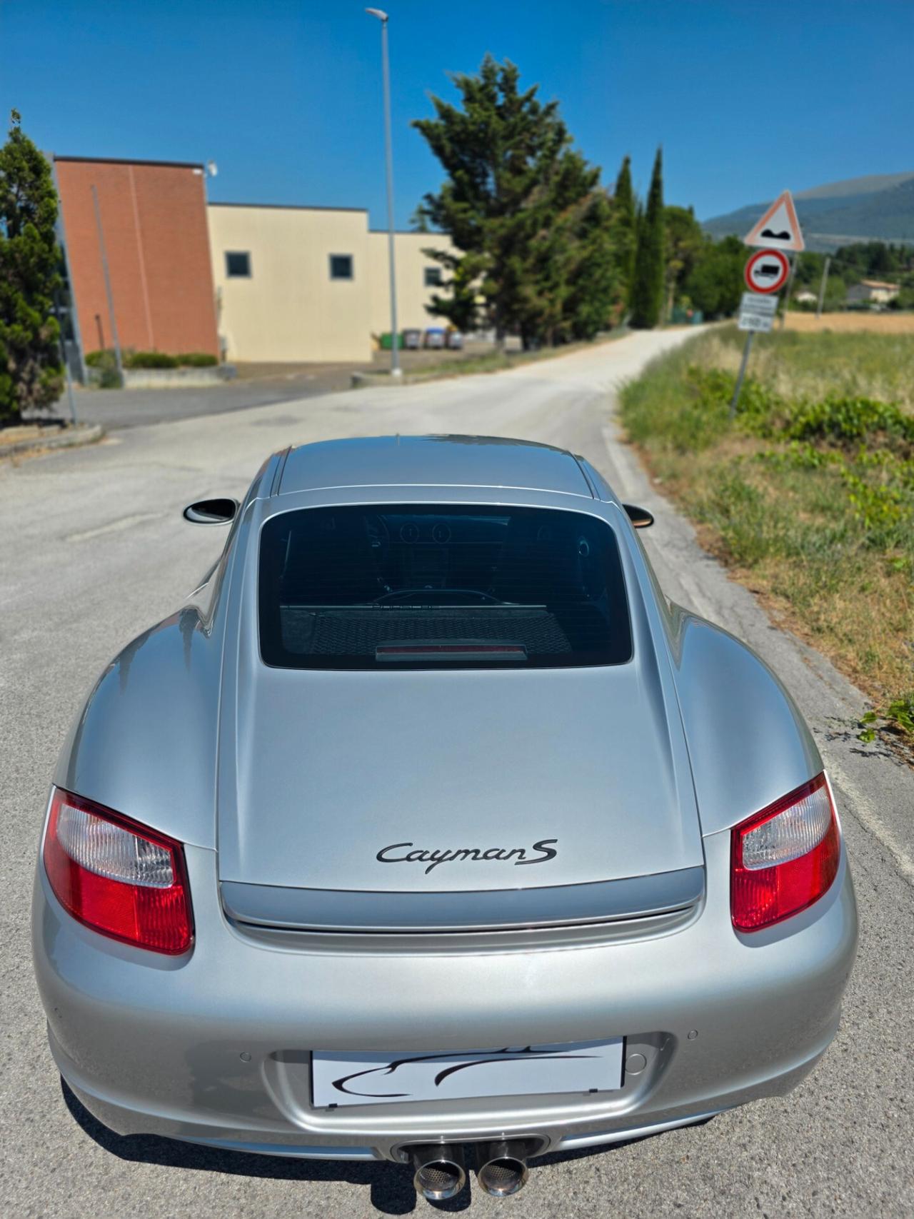 Porsche Cayman 3.4 S Book Service Asi Scarico sportivo