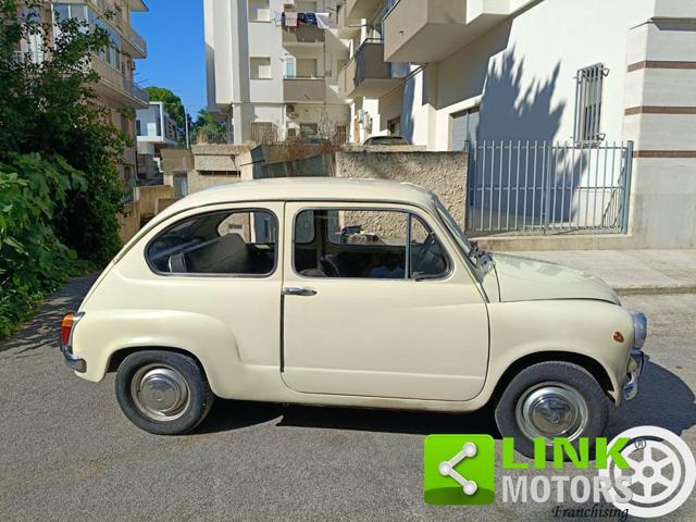 FIAT 600 D FANALONA LIBRETTO E TARGHE ORIGINALI