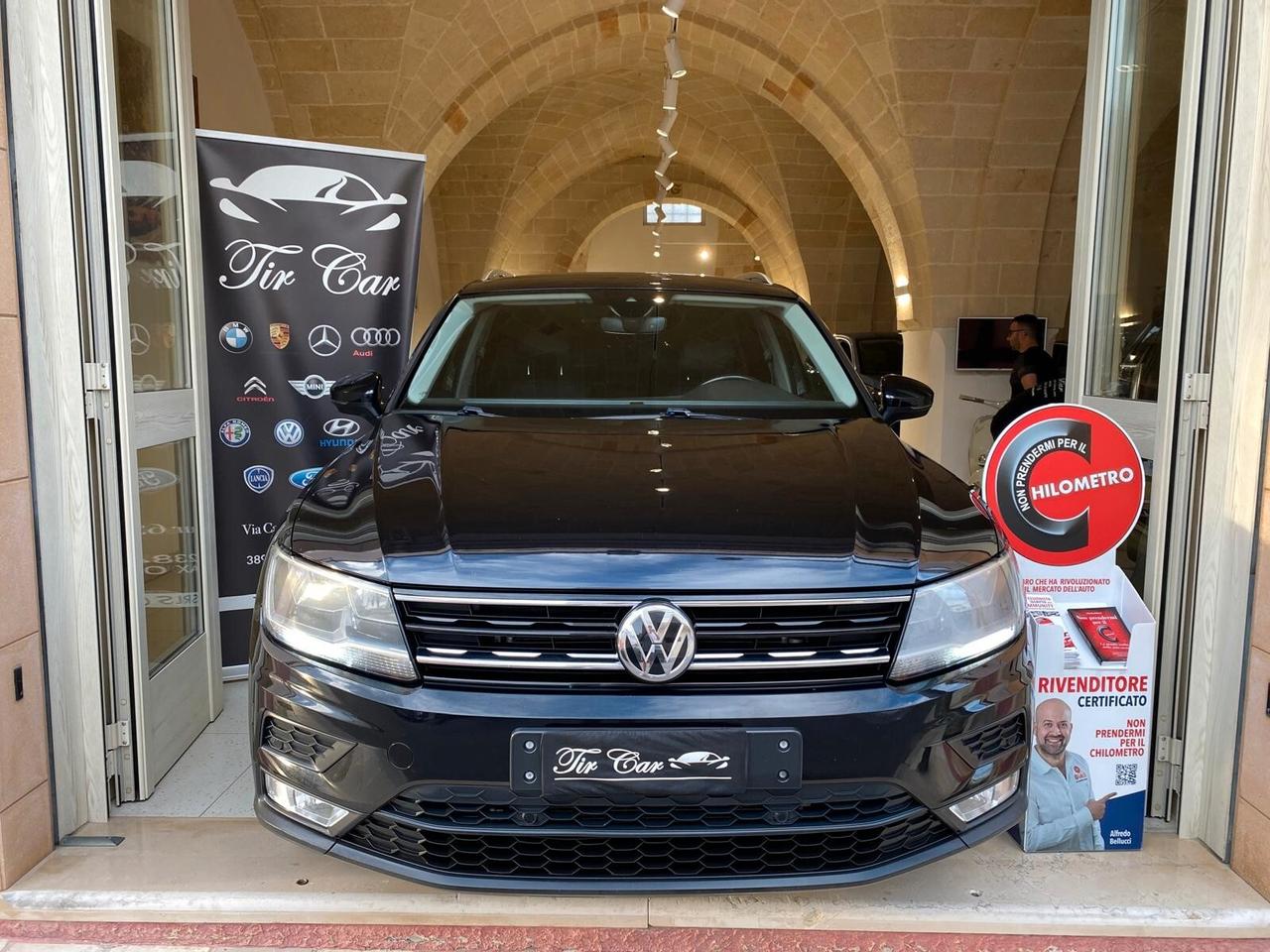 VOLKSWAGEN TIGUAN 2.0 TDI 150CV 4MOTION PELLE NAVI CRUISE ANNO 2017