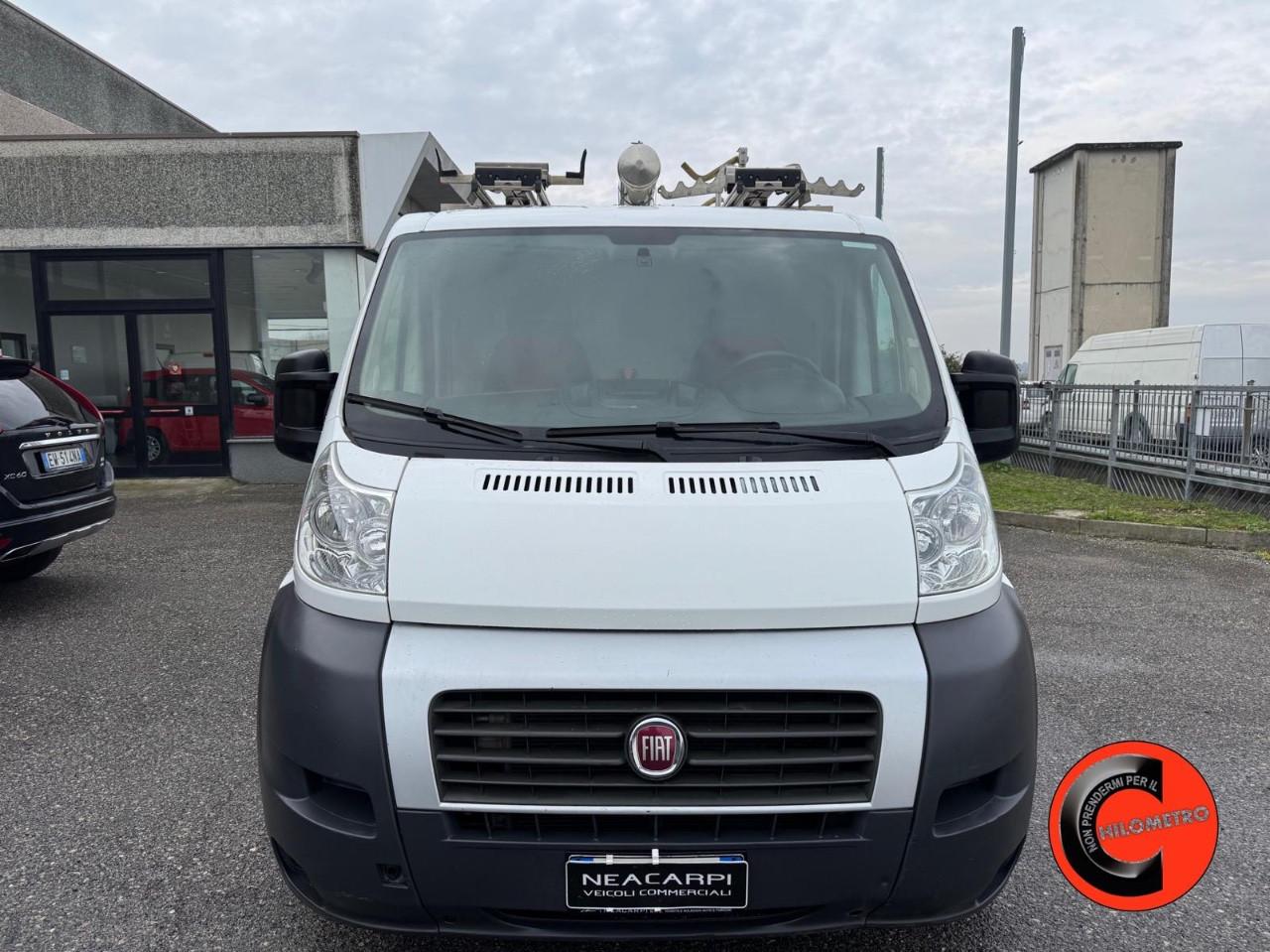 Fiat Ducato 33 2.3 MJT 130 CV ALLESTITO EX ENEL (PC-TN L1H1)SENSORI-POCHISSIMI KM!-PORTAPACCHI-