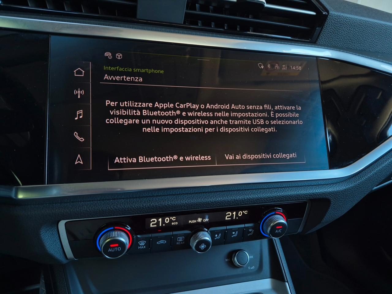 Audi Q3 SPORTBACK 35 TDI QUATTRO S TRONIC S LINE LED NAVI APPLE CARPLAY / ANDROID AUTO