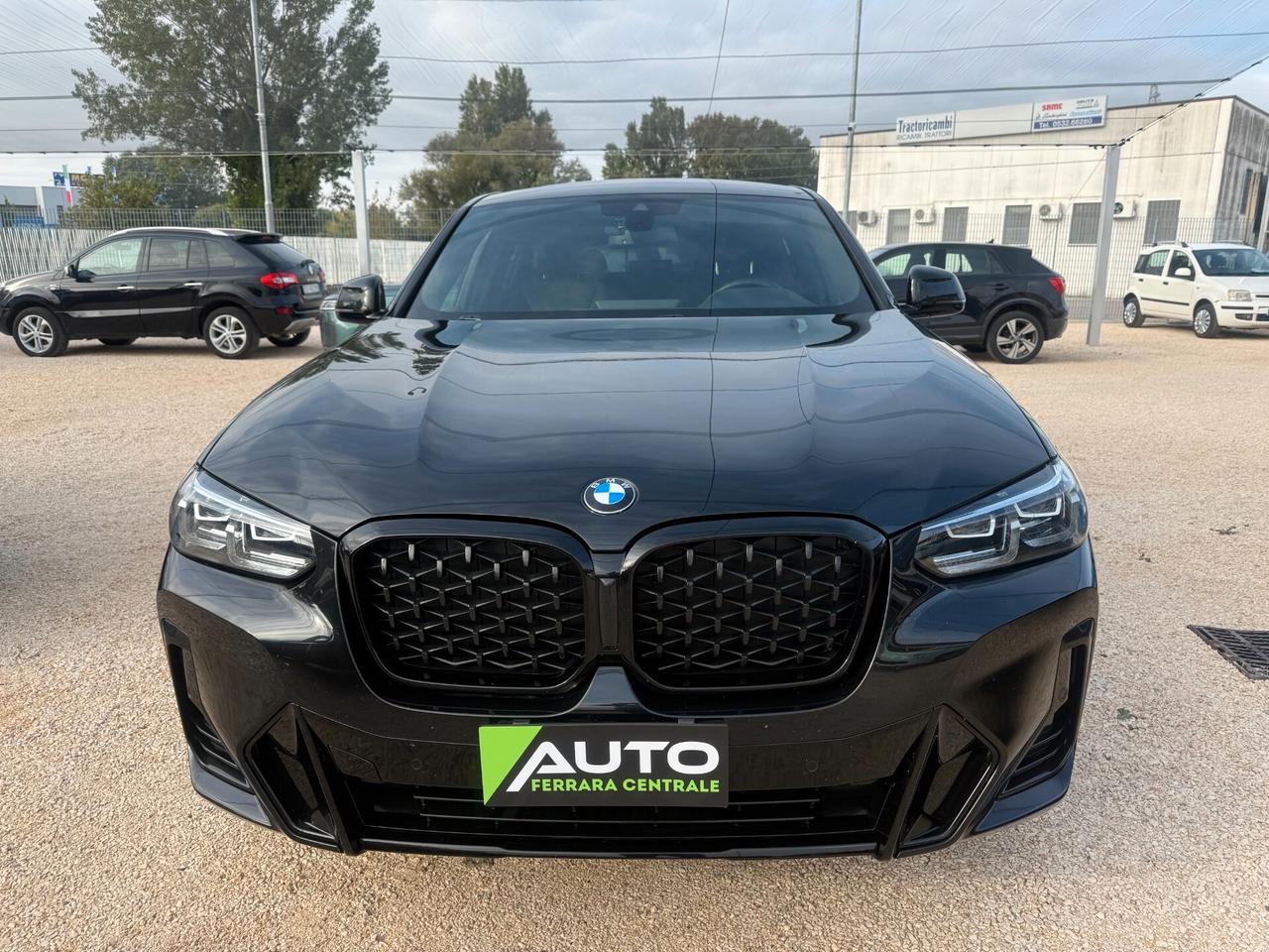 Bmw X4 Total Black 190cv xDrive20d mhev 48V Msport Unico proprietario Tagliandi BMW