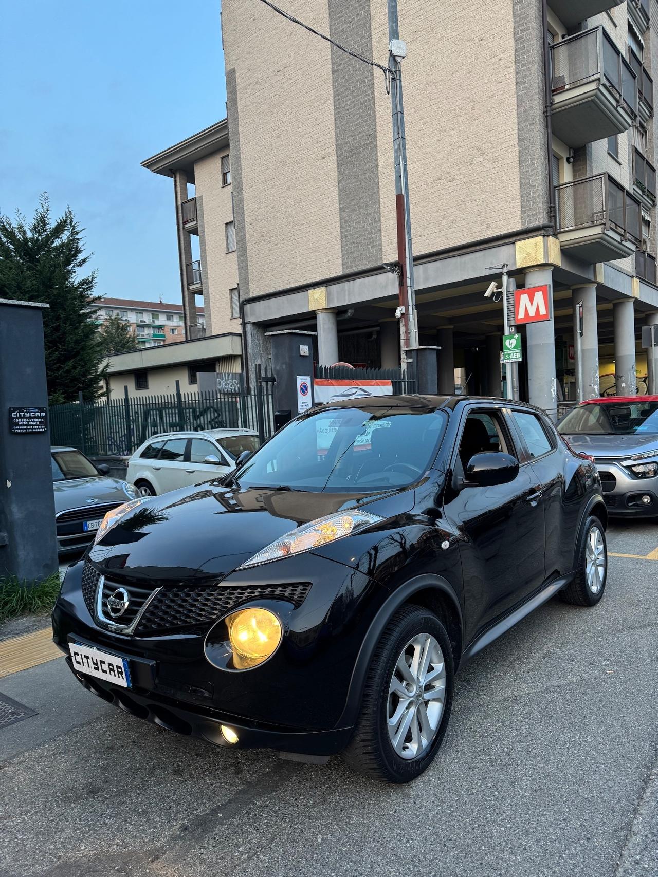 Nissan Juke 1.6 117 cv GPL di casa