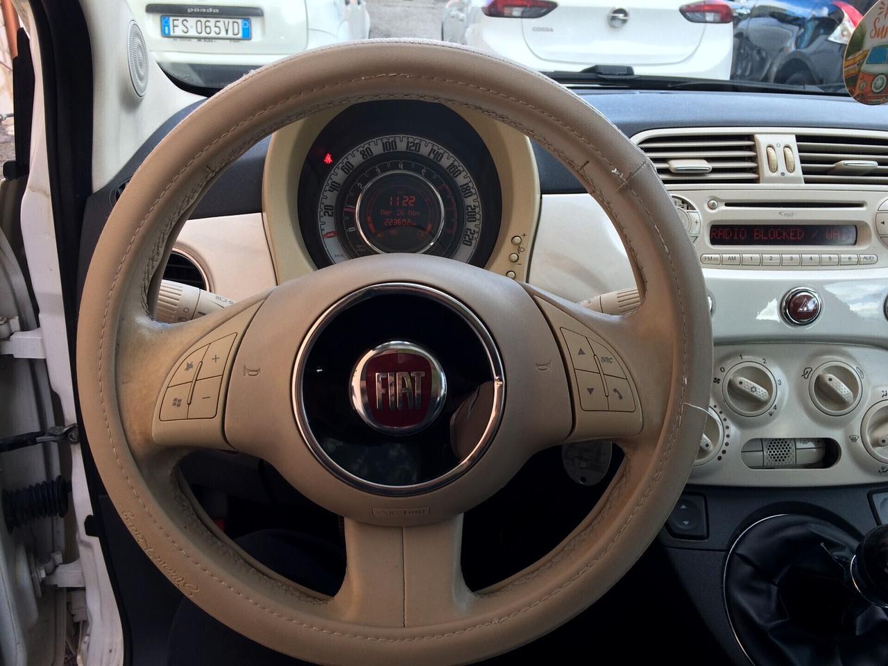 2007 Fiat 500 1.2 Lounge benzina GPL !! TAGLIANDATA CINTA DISTR.FATTA KM 206000!