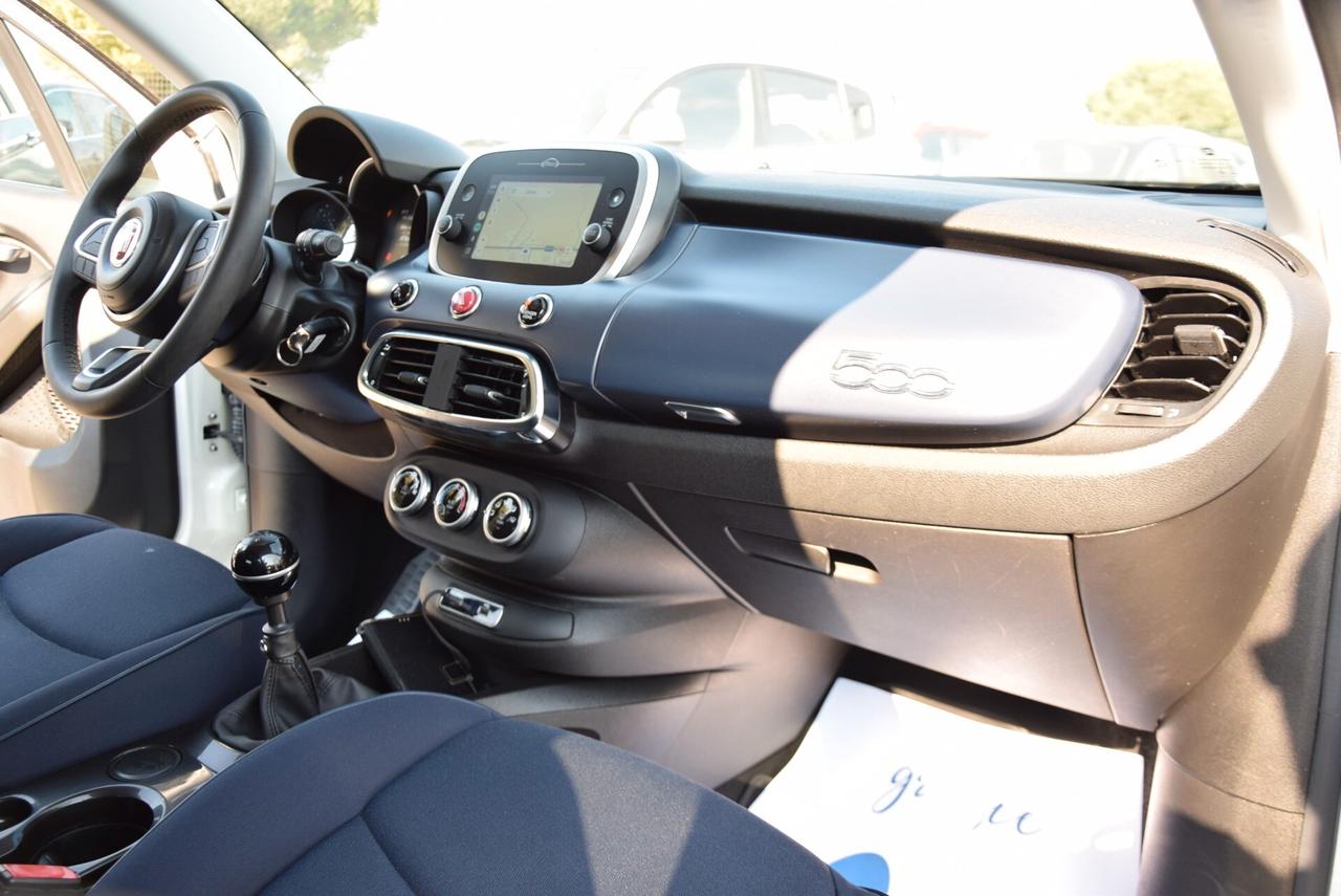 Fiat 500X 1.3 MJT 95CV AZIENDALE IVA DETR. NAVI ANDROID CRUISE BT OK NEOP.