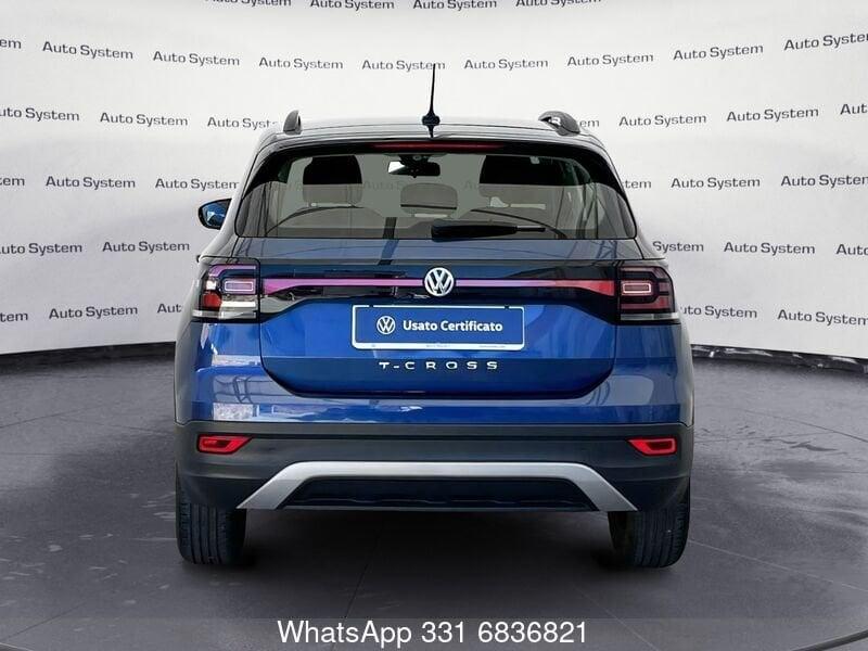 Volkswagen T-Cross 1.0 TSI 115 CV DSG Style BMT