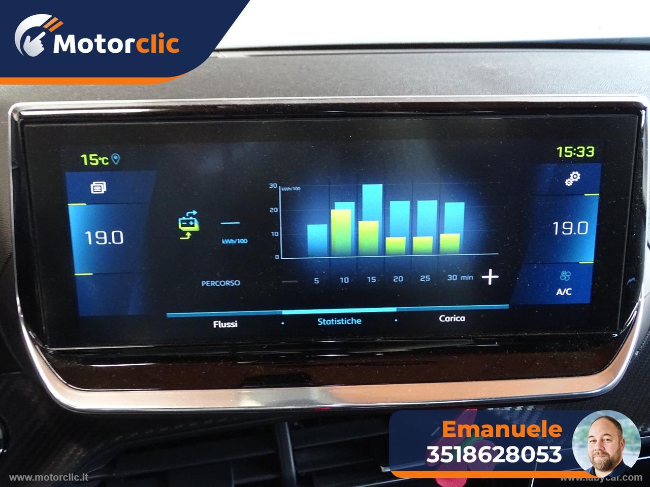 PEUGEOT 2008 motore elettrico 136 CV GT Line