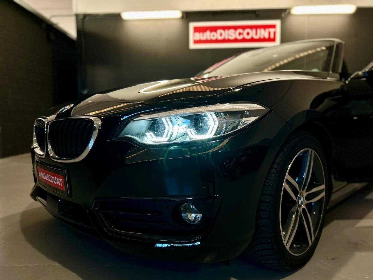 Bmw 220 220d Cabrio Sport *PREZZO PROMO*