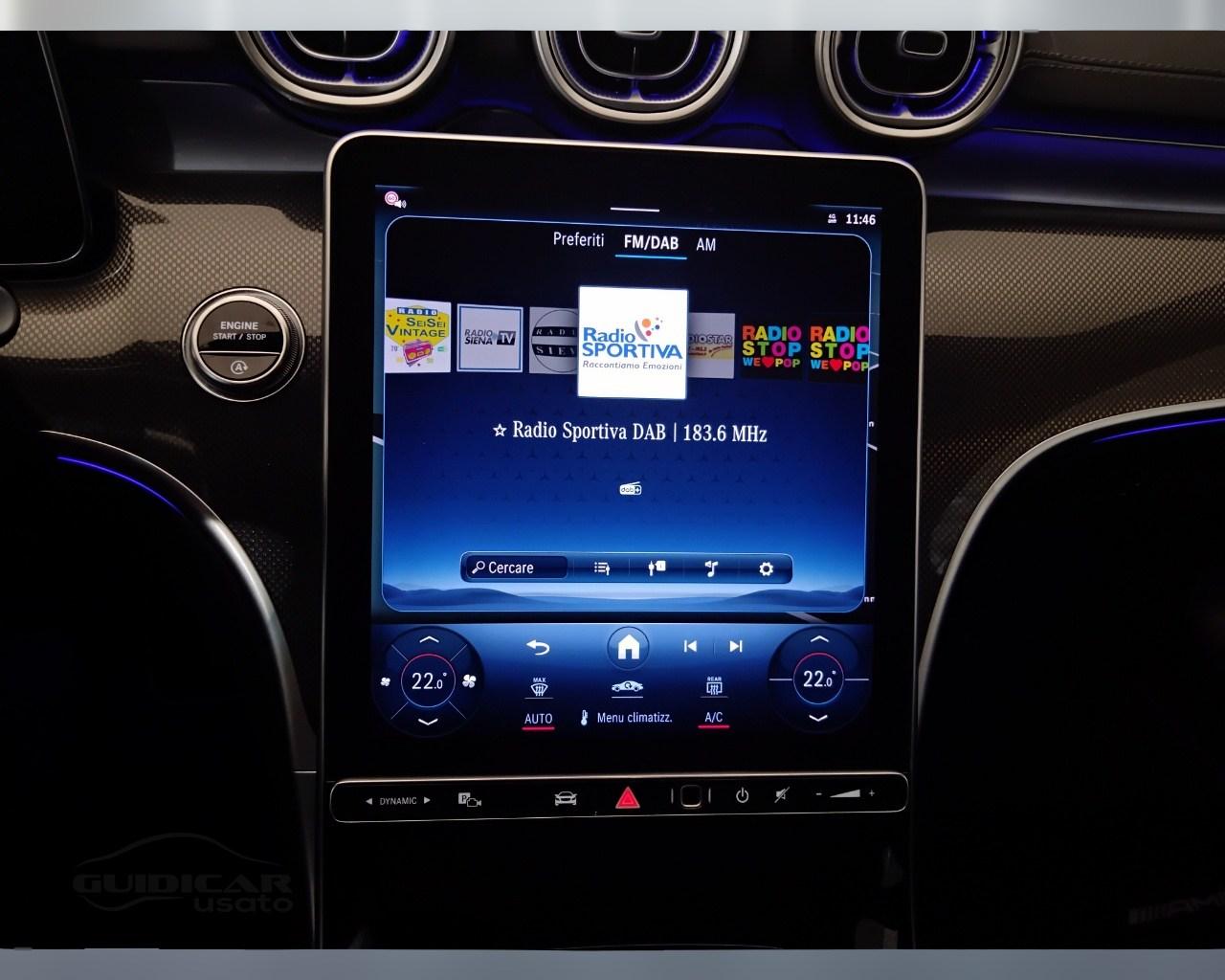 Mercedes-Benz Classe C-S206 SW 2021 - C SW 220 d mhev AMG Line Advanced Plus 197cv auto
