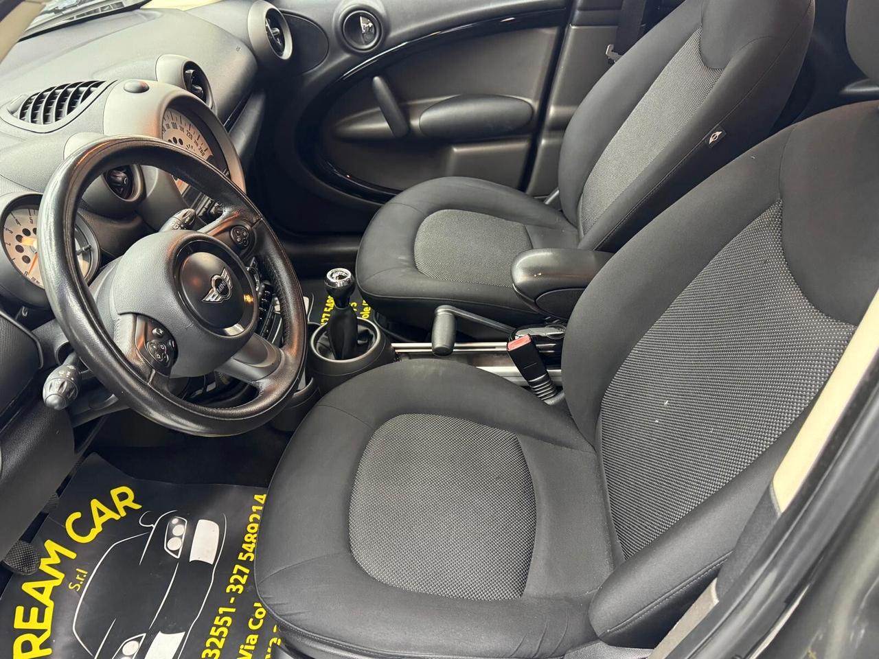 Mini Cooper D Countryman 1.6 diesel 111Cv -Ok Neopatentati