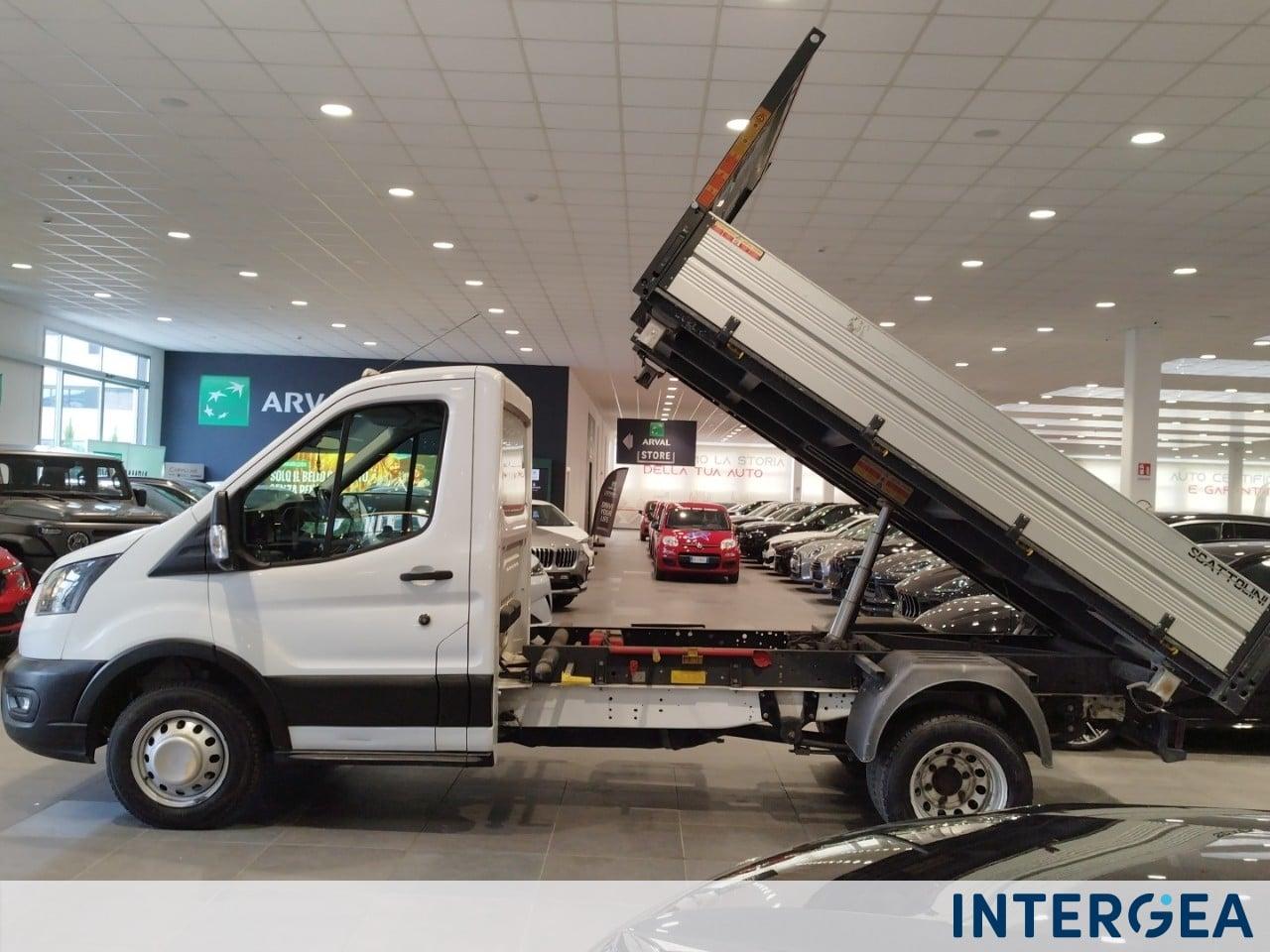 FORD Transit 350 2.0 tdci 130cv trend L2 Scattolini ribaltabile tril.
