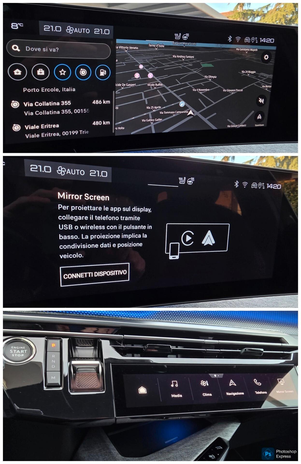 Peugeot 5008 Hybrid E-dcs GT / 7 POSTI+PELLE+CAMERA 360°