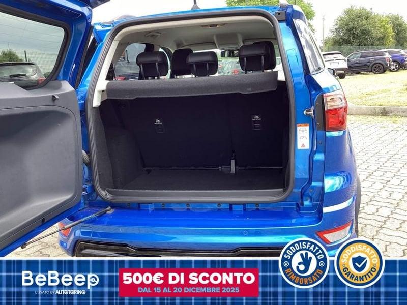 Ford EcoSport 1.0 ECOBOOST ST-LINE S&S 125CV MY20.25