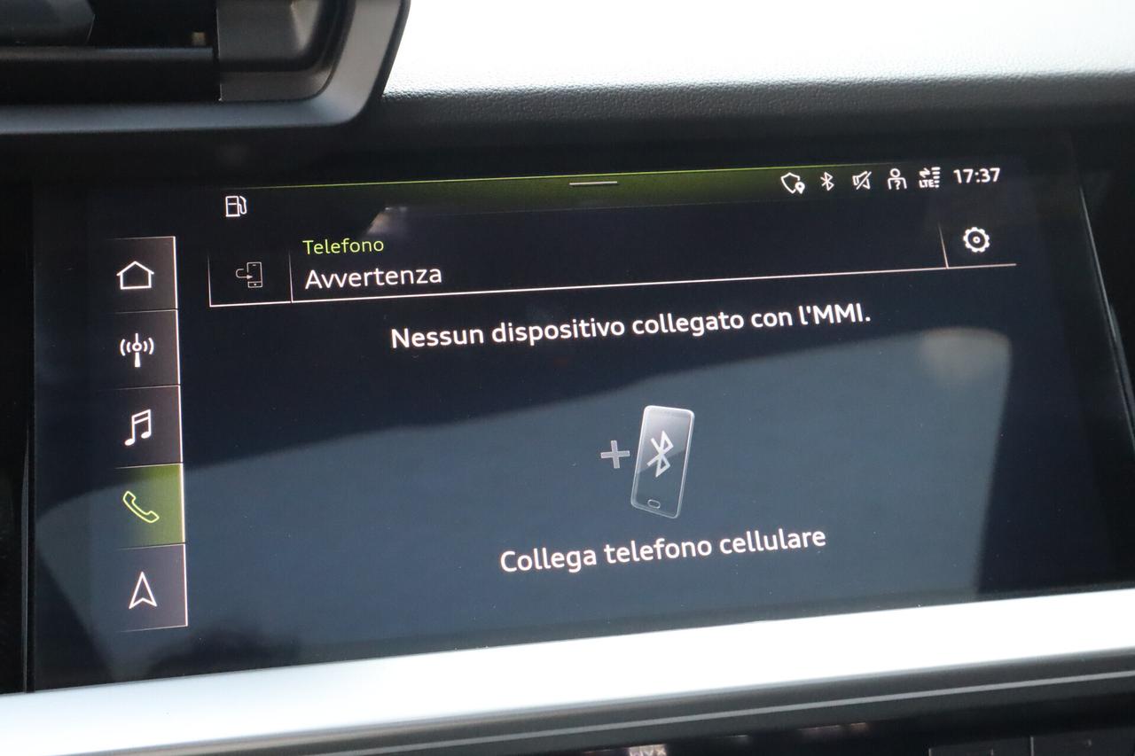 Audi A3 45 TFSI HYBRID PLUG-IN 245 CV S-LINE VIRTUAL TETTO APRIBILE LED ACC