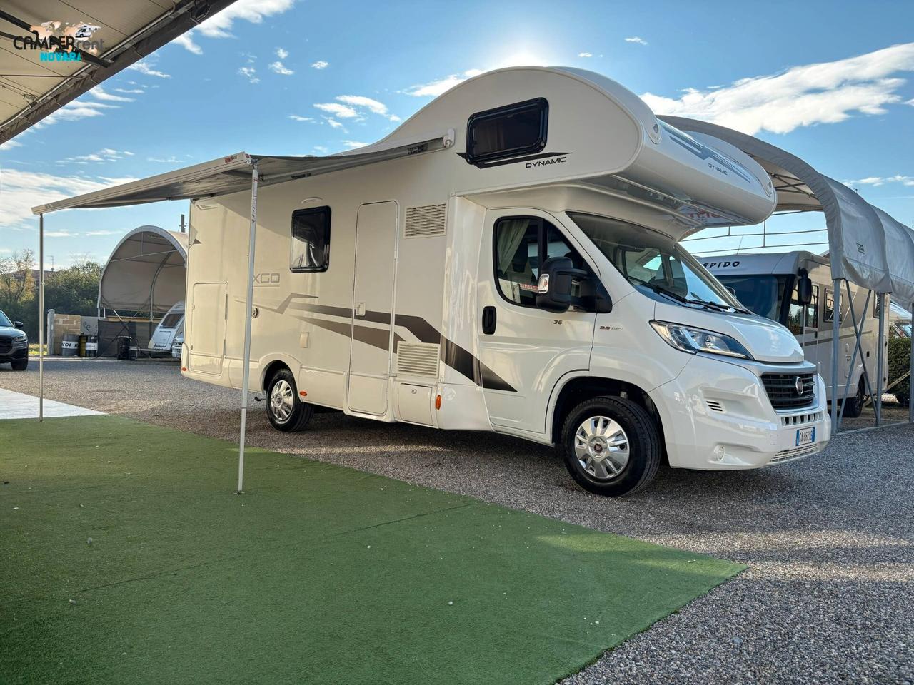 RIMOR XGO DYNAMIC 35 - mansardato con letto matrimoniale in coda ed ampio garage