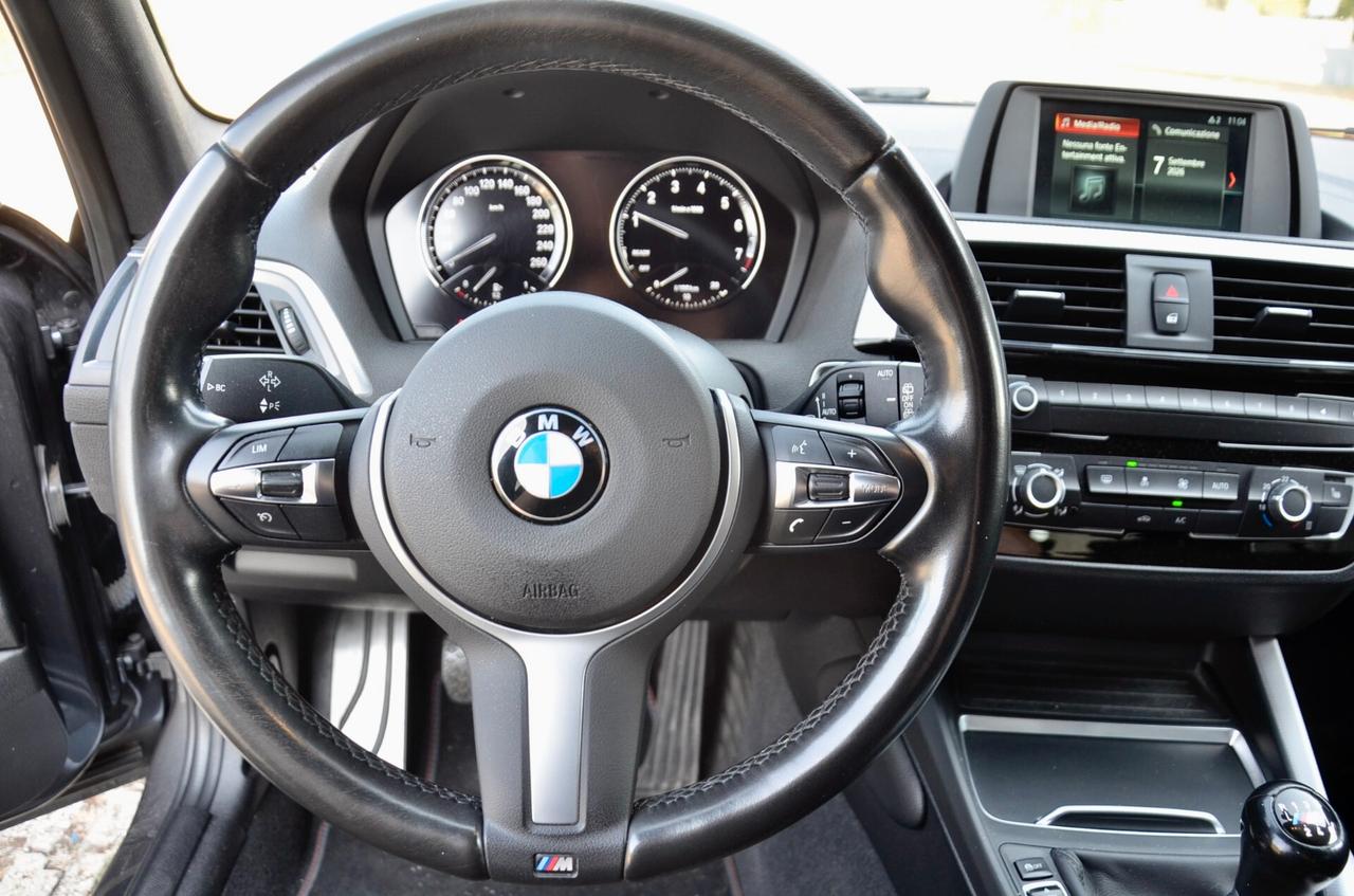 BMW 118i MSPORT 136cv MANUALE 5p, EURO 6D, SERVICE BMW, FULL LED, PERMUTE