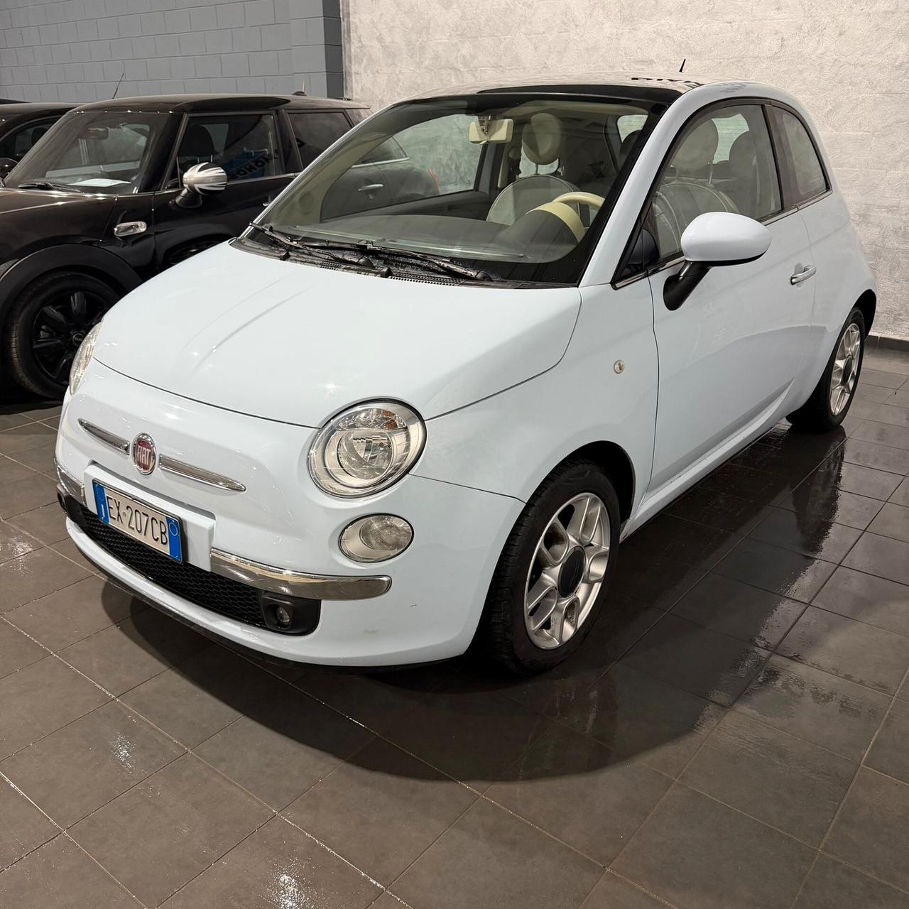 Fiat 500 1.2 Lounge neopatentati, sensori di parcheggio post