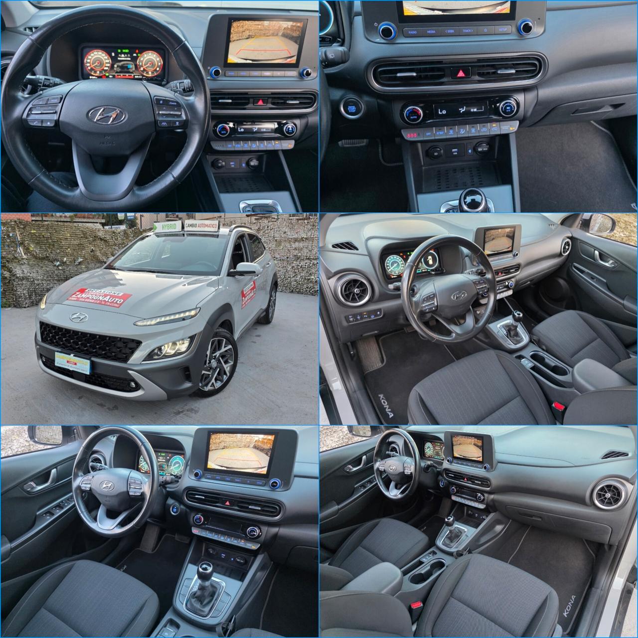 Hyundai Kona HEV 1.6 DCT XLine HYBRID AUTOMATICO ZAMPOGNAUTO CT