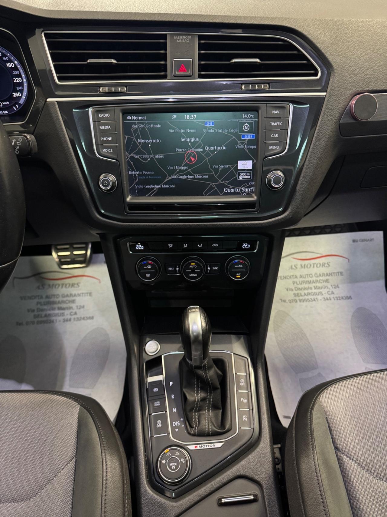 VOLKSWAGEN TIGUAN 2.0 TDI 190 CV TETTO APRIBILE