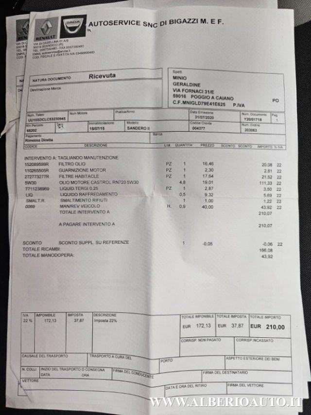 DACIA Sandero Stepway 1.5 dCi 8V 90CV Prestige