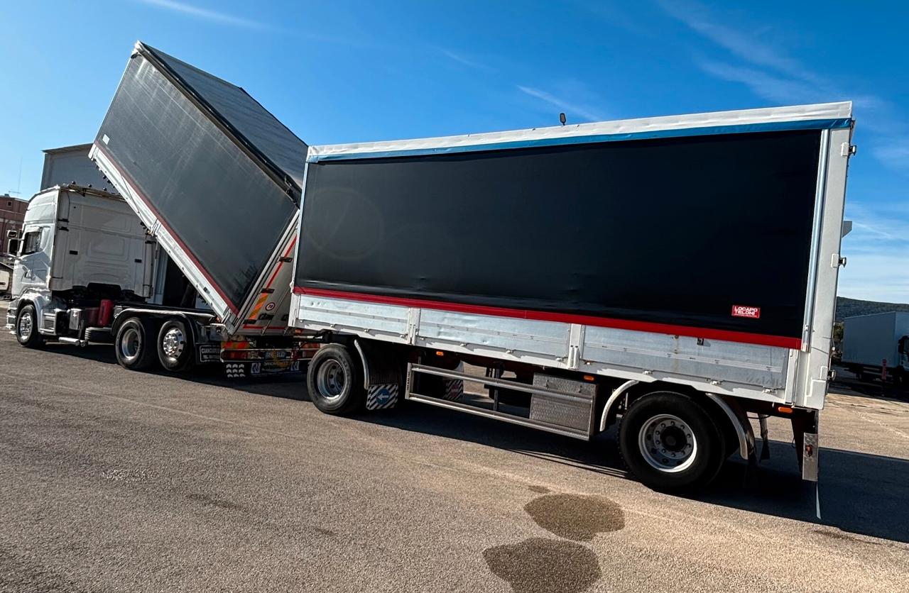 SCANIA R-500 + RIMORCHIO CENTINATO