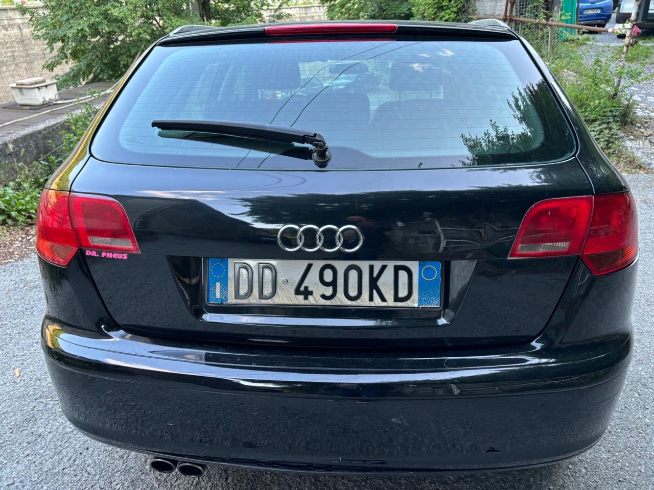 Audi A3 SPB 2.0 TDI 170 CV F.AP. quattro Attraction pelle rossa