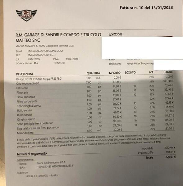 Land Rover Evoque 2.0 TD4 180 CV iva esposta