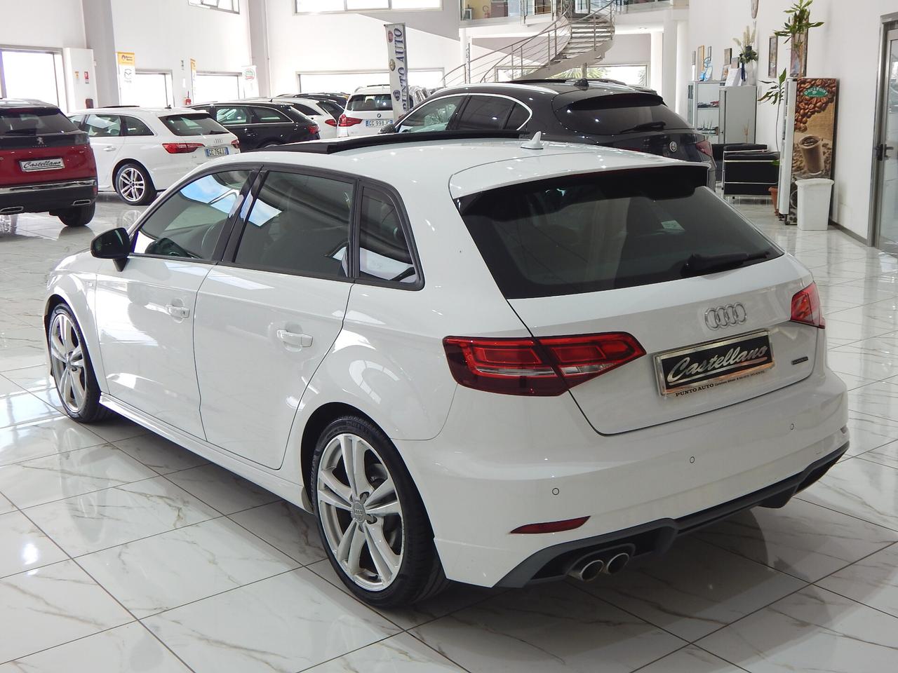 Audi A3 SPB 2.0 TDI S-Line Quattro Stronic TETTO-NAVI-PELL
