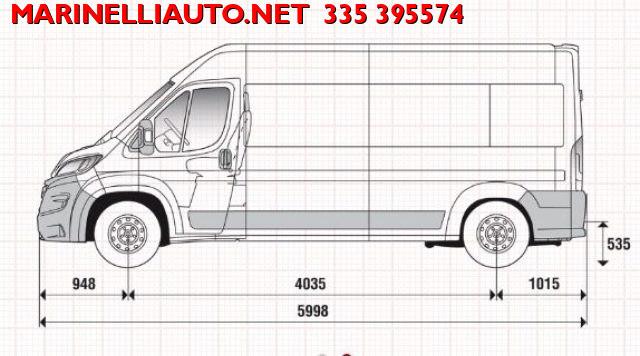 FIAT Ducato 35q Lh2 2.2 Mjt 140CV Furgone KM ZERO