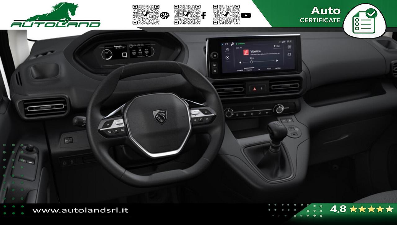 PEUGEOT Partner Diesel 1.5 102cv L1 MultiFlex 3Posti *IVA ESPOSTA*