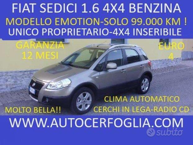 FIAT Sedici 1.6 16v Emotion 4x4 107cv-99.000 km