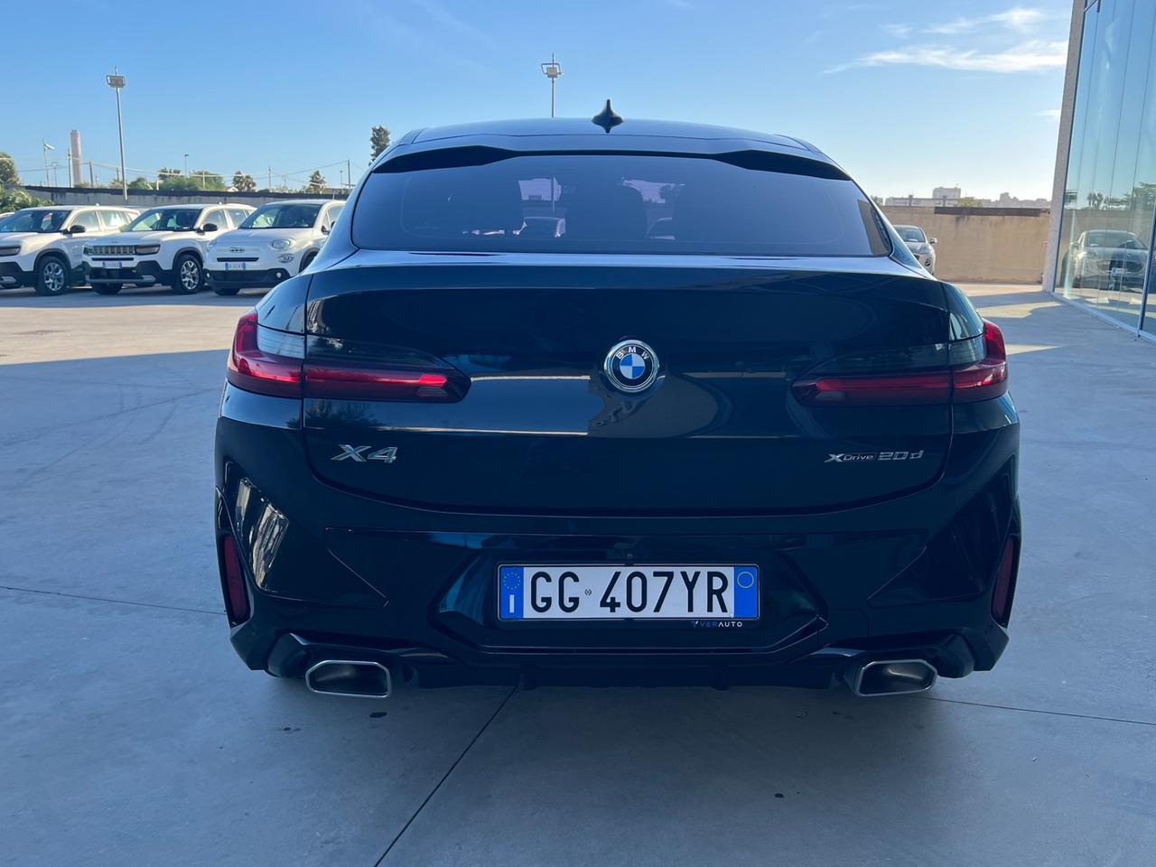 BMW X4 xdrive20d mhev 48V Msport auto - possibilità noleggio no scoring