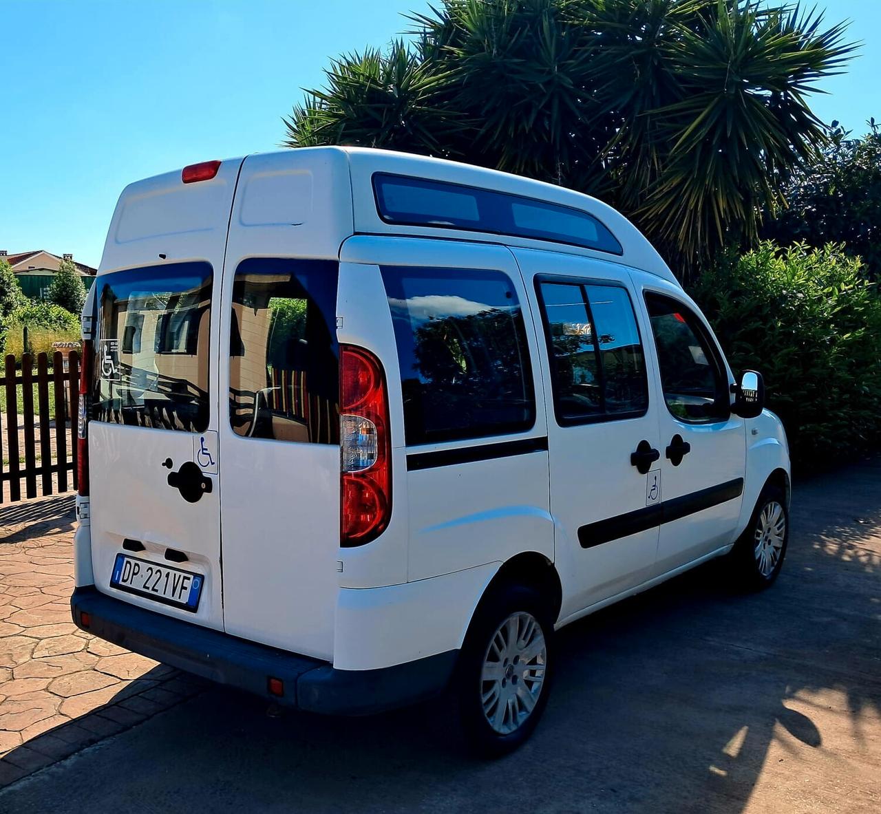 Fiat Doblo Doblò 1.9 120cv TETTO ALTO TRASPORTO DISABILI unipro'