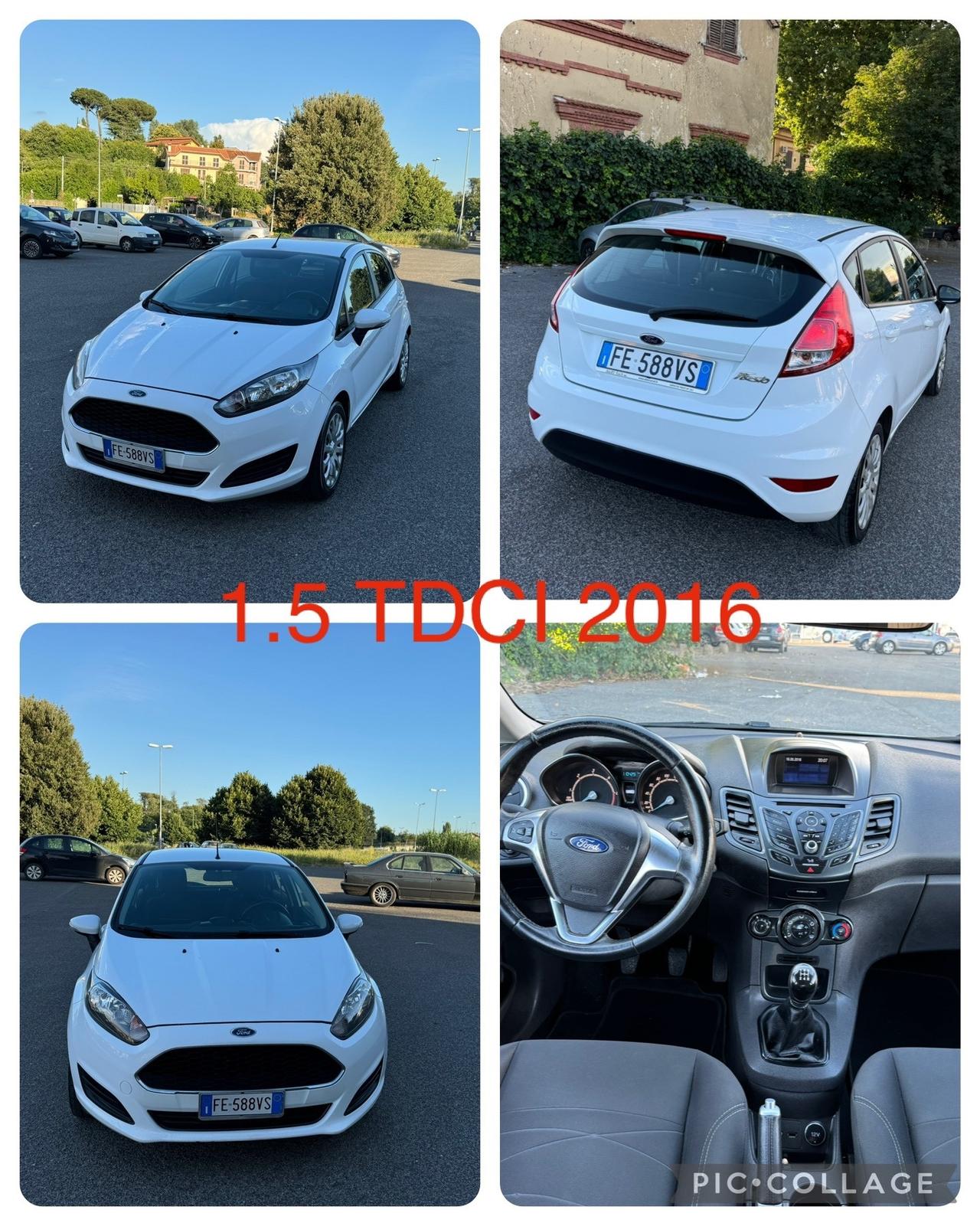 Ford Fiesta 1.5 TDCi 75CV 5 porte Black & White Edition