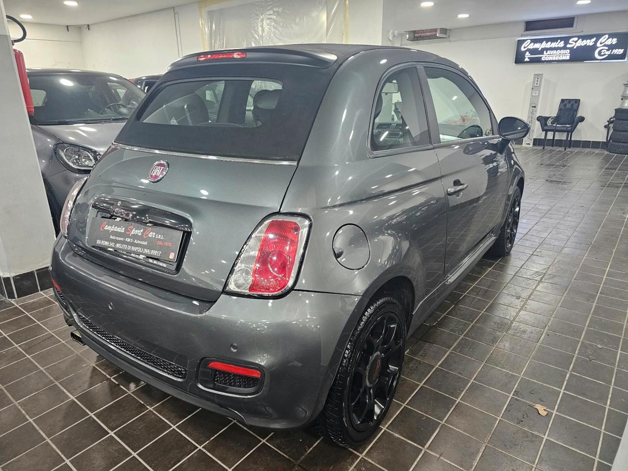 Fiat 500 NUOVA 500C CABRIO S EDITION 1.2 BENZ 69CV - COME NUOVA.