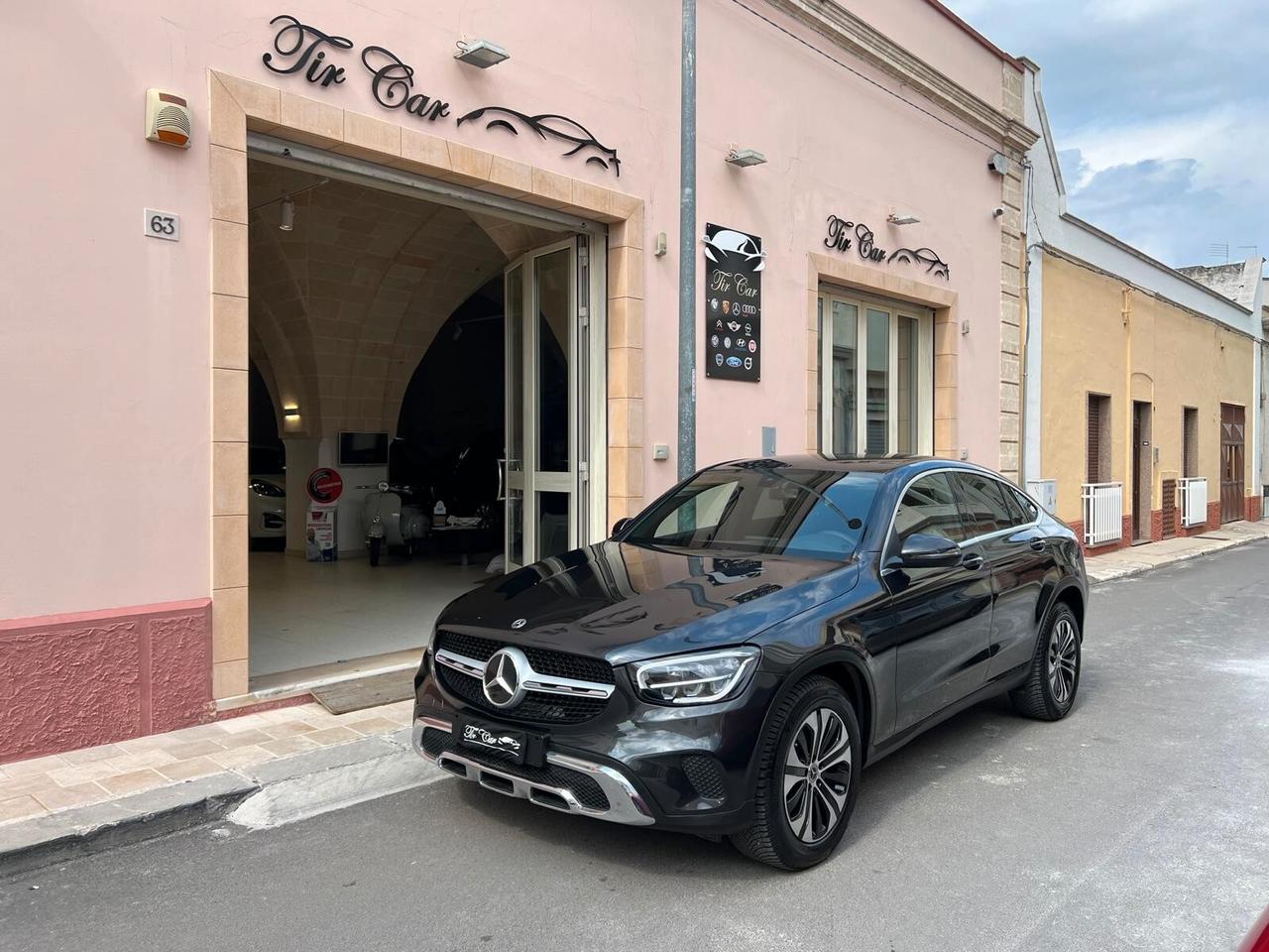 MERCEDES GLC 220D COUPE' 4MATIC SPORT 2.0 194CV PELLE NAVI CAM ANNO 2021