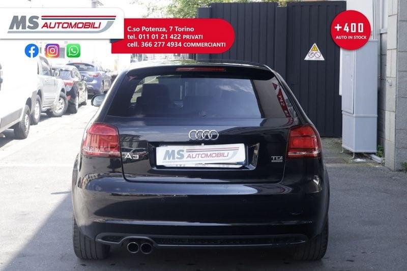 Audi A3 Audi A3 2.0 TDI 170 CV F.AP. QUATTRO S Line TETTO APRIBILE Unicoproprietario