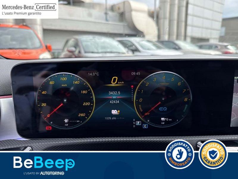 Mercedes-Benz Classe A A 250 E PLUG-IN HYBRID (E EQ-POWER)PREMIUM PLUS ED