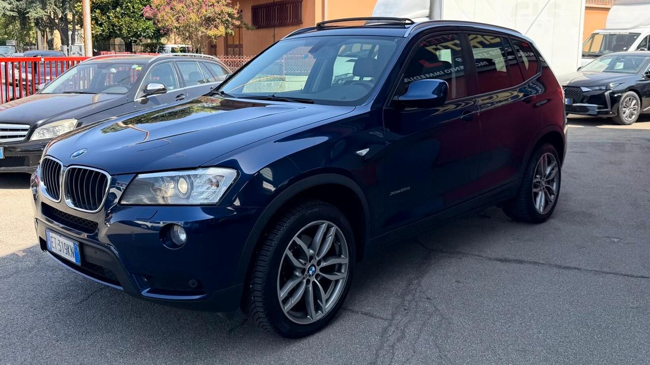 BMW X3 X-DRIVE 20D 2.0 ELETTA 184 CV - FULL LED, P