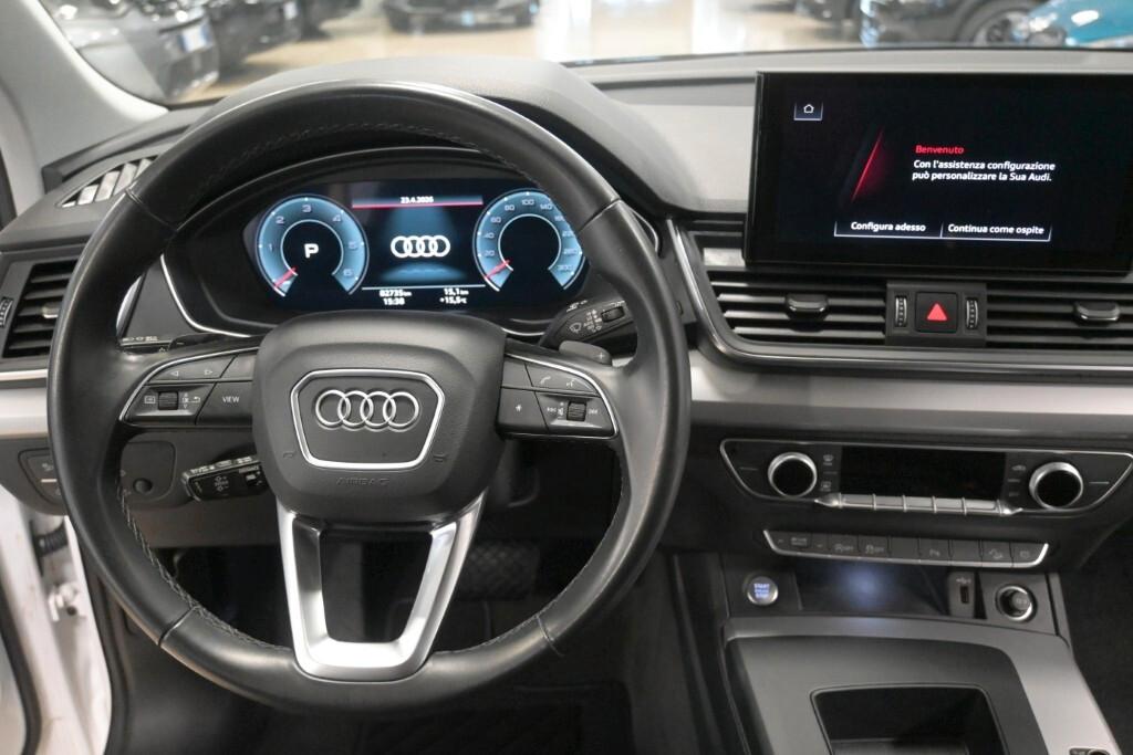 AUDI Q5 SPORTBACK 40 TDI 204CV S-TRONIC QUATTRO BUSINESS ADVANCED ( FARI LED - VIRTUAL COCKPIT - ADAPTIVE CRUISE - CLIMA TRIZONA - NAVI - MIRROR - PDC - CERCHI 18 )