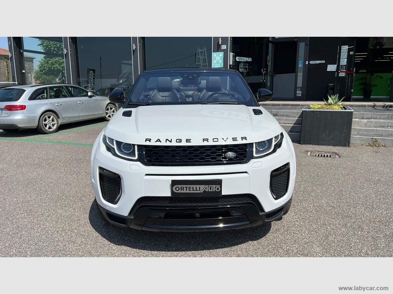 LAND ROVER RR Evoque 2.0 Si4 240CV Conv. HSE Dyn. TAGLIANDATA LAND ROVER