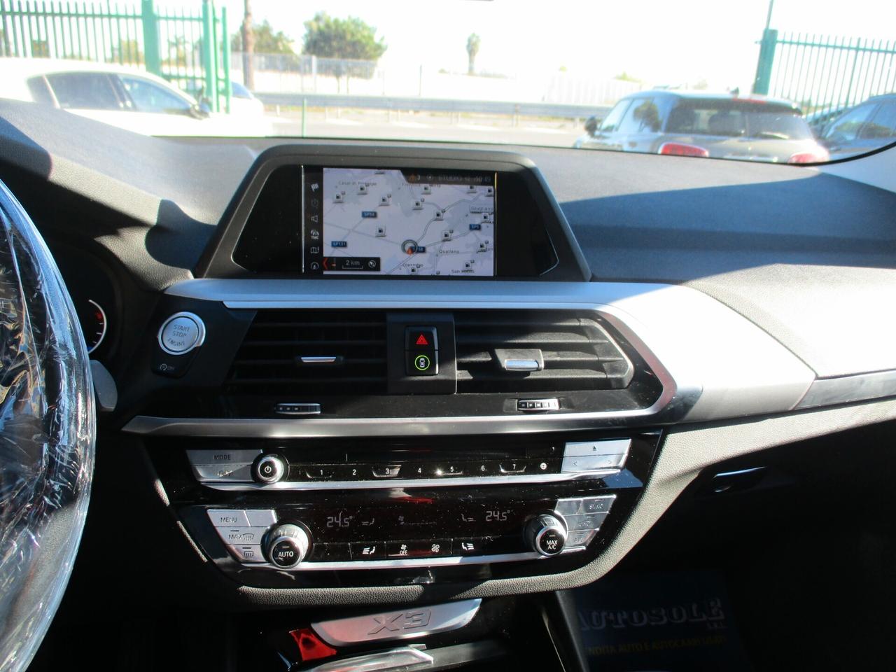 Bmw X3 XDRIVE 20d 190 E6 X LINE KM CERTIFICATI PERFETT