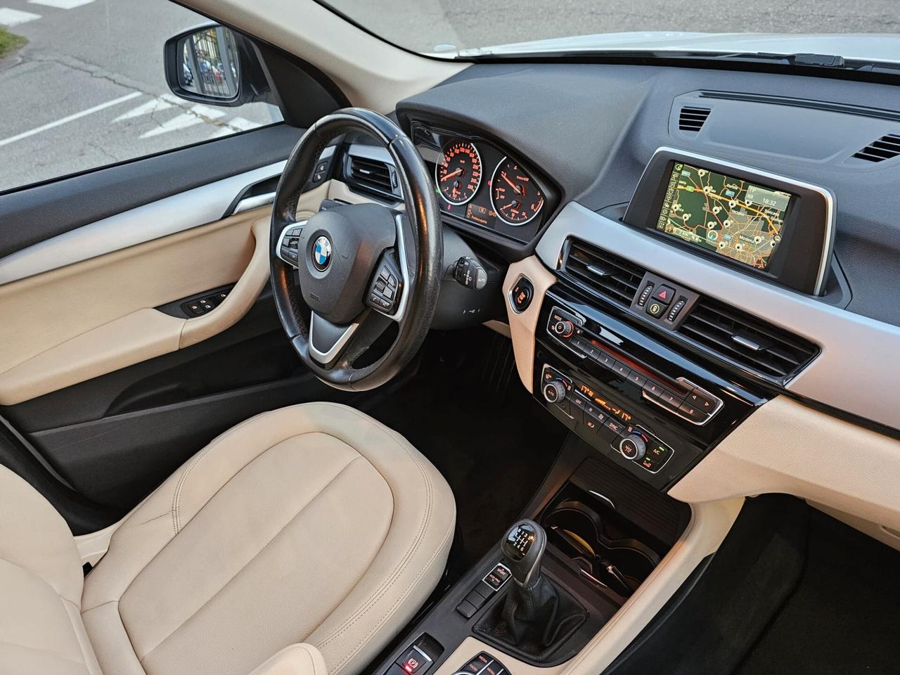 Bmw X1 sDrive16d 115cv Business*Pelle*Navi*Pdc*Bi-Xeno*Euro6
