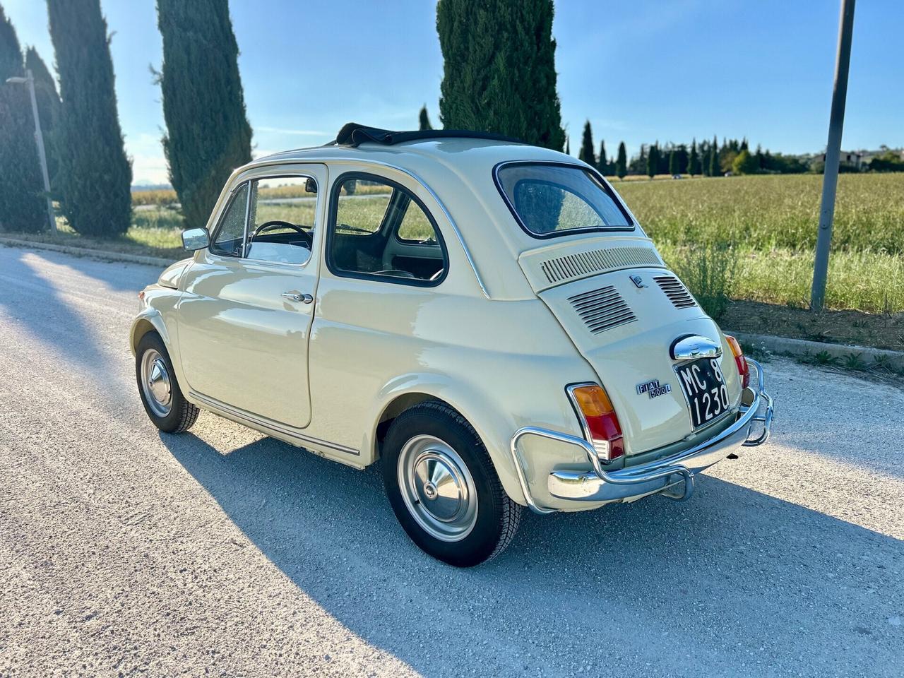 Fiat 500 110 F BERLINA mod. L - RESTAURO COMPLETO Motore 650 Cambio Sincronizzato